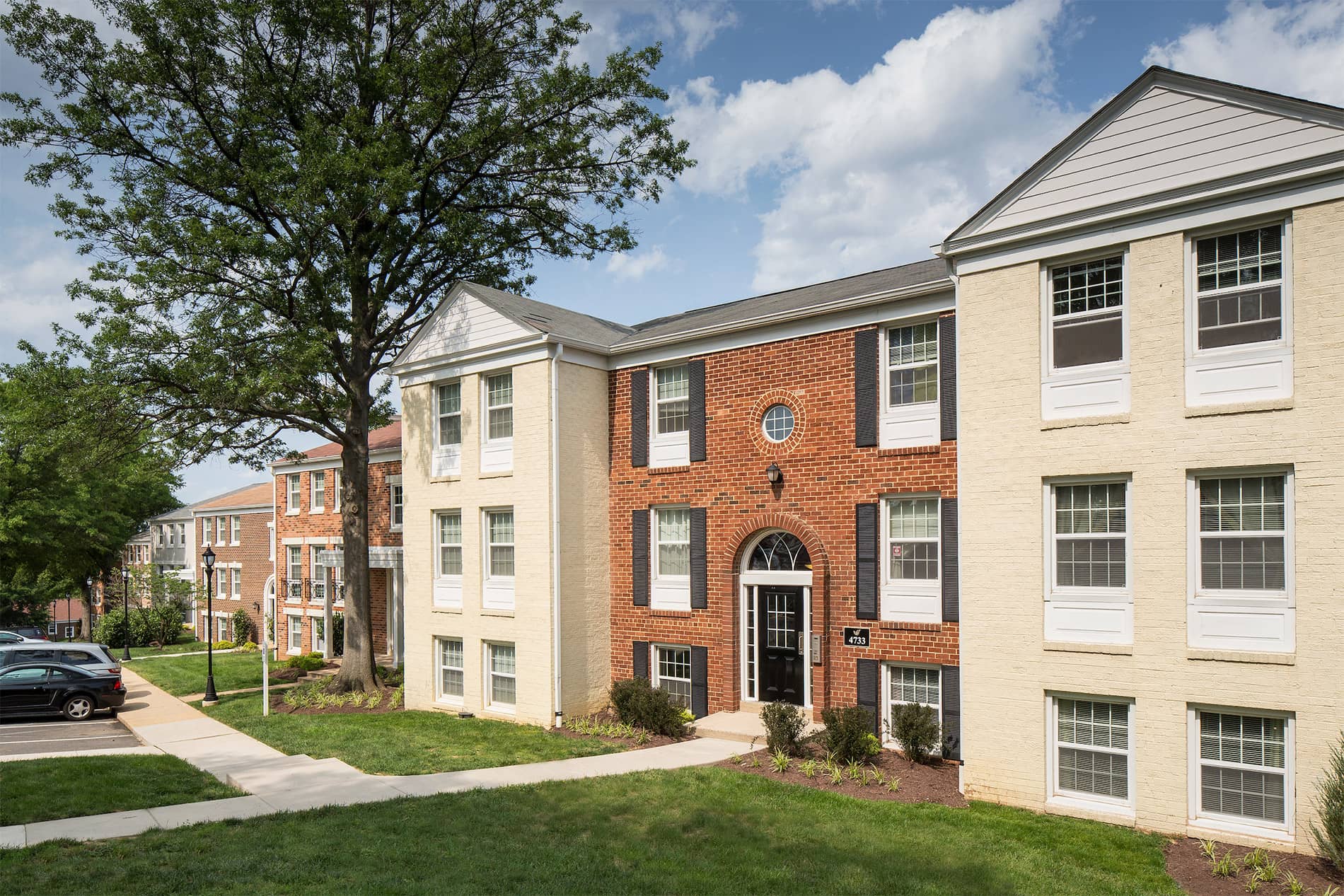 Newport Village Building Exterior