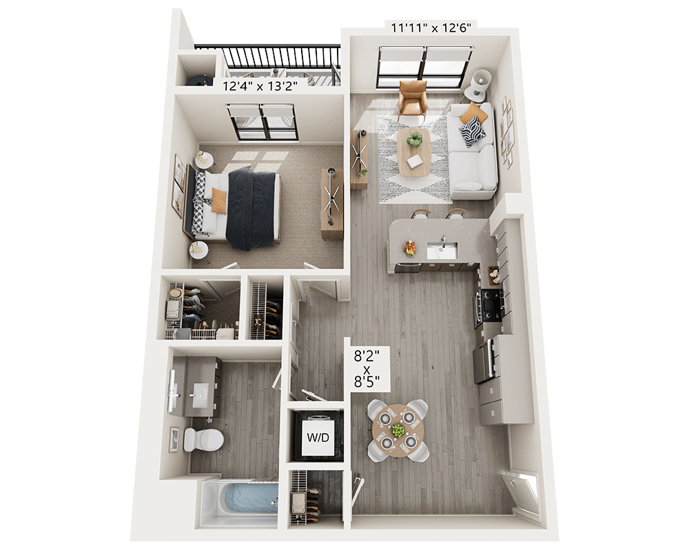 One Bedroom A1G
