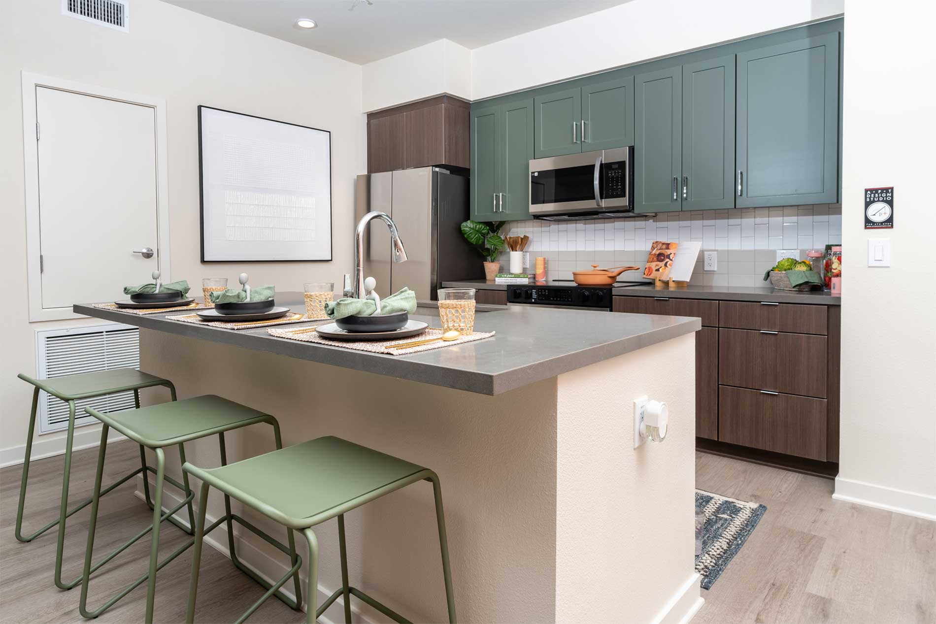 Brand new stylish kitchens at North Grove in Riverside, CA