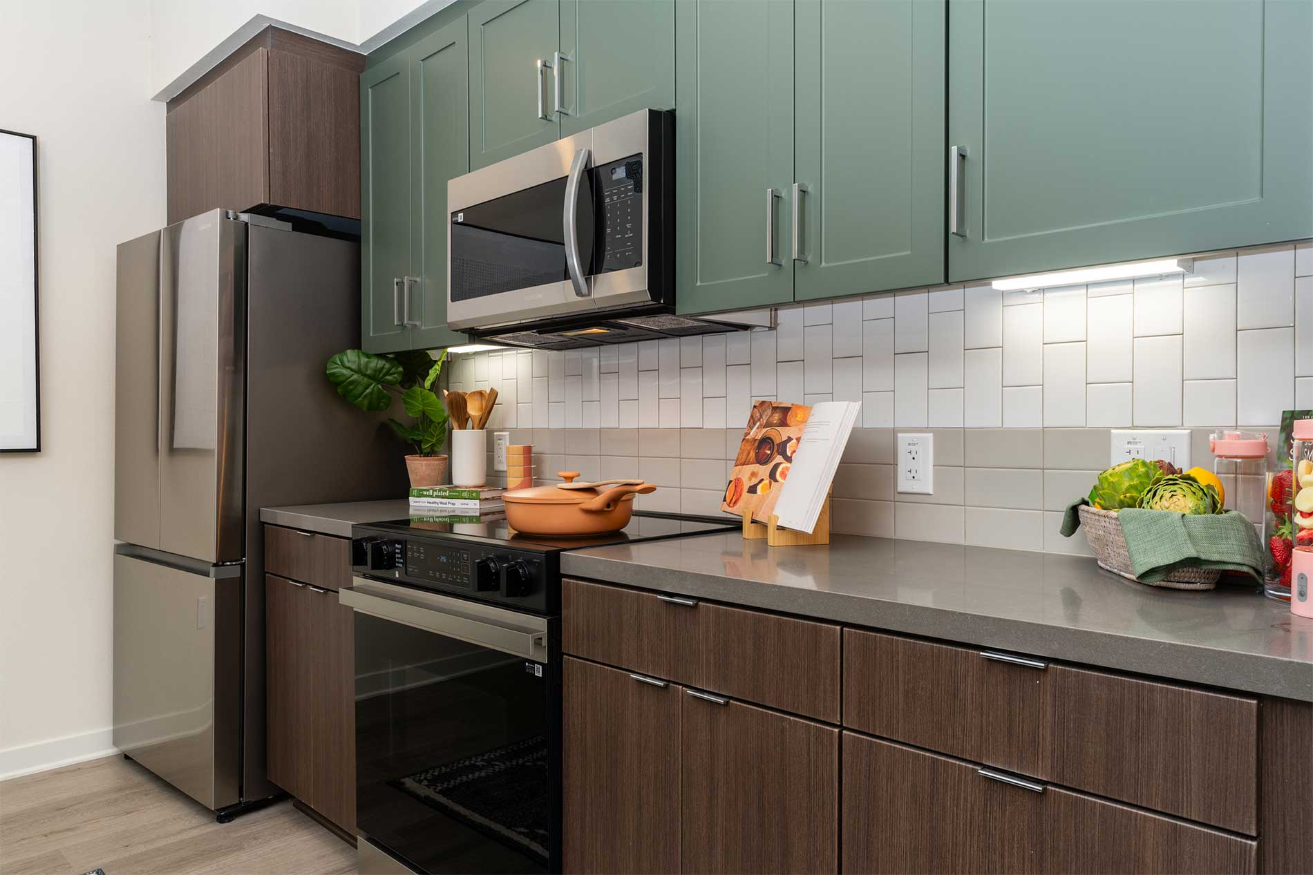North Grove apartment kitchen