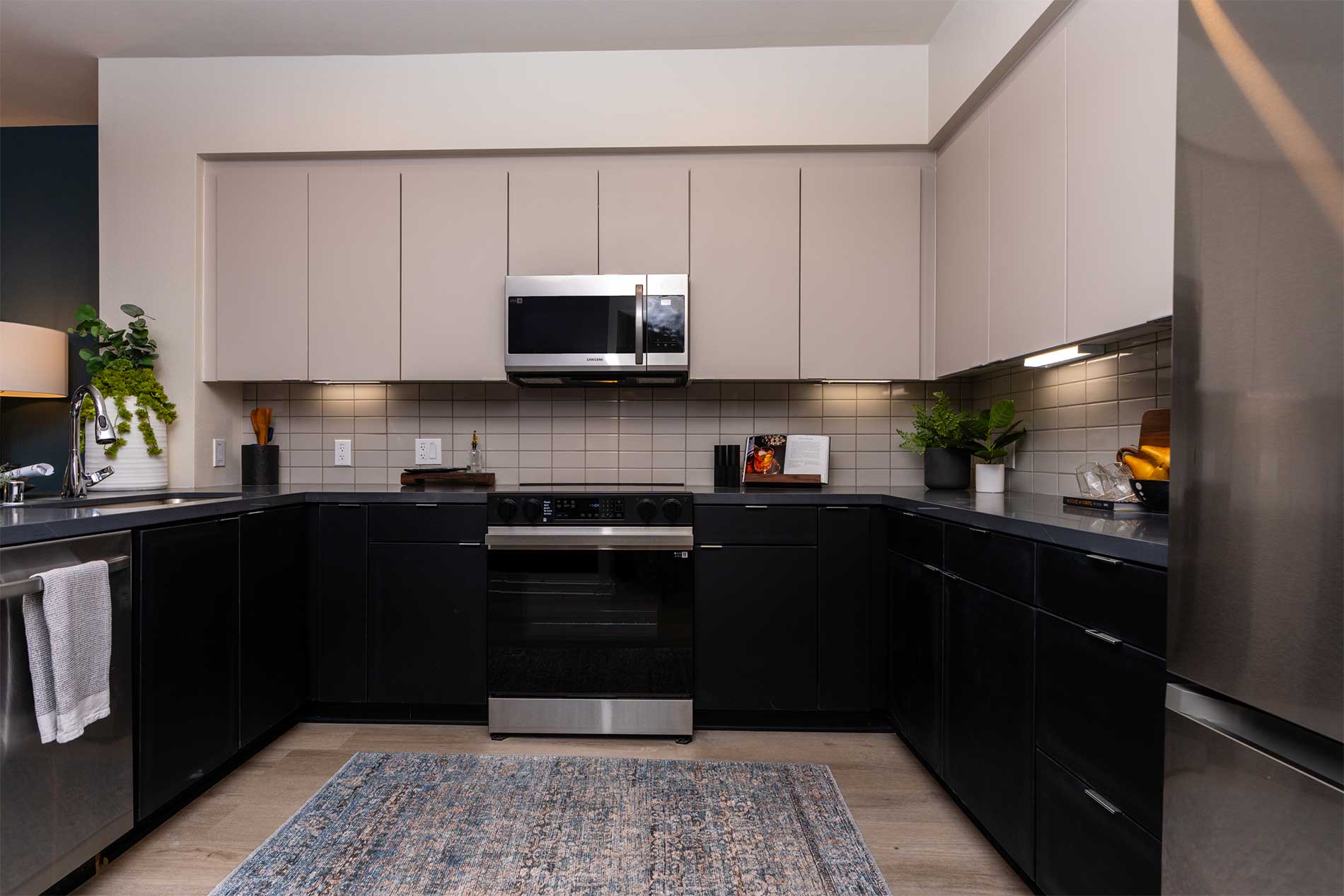 North Grove apartment kitchen