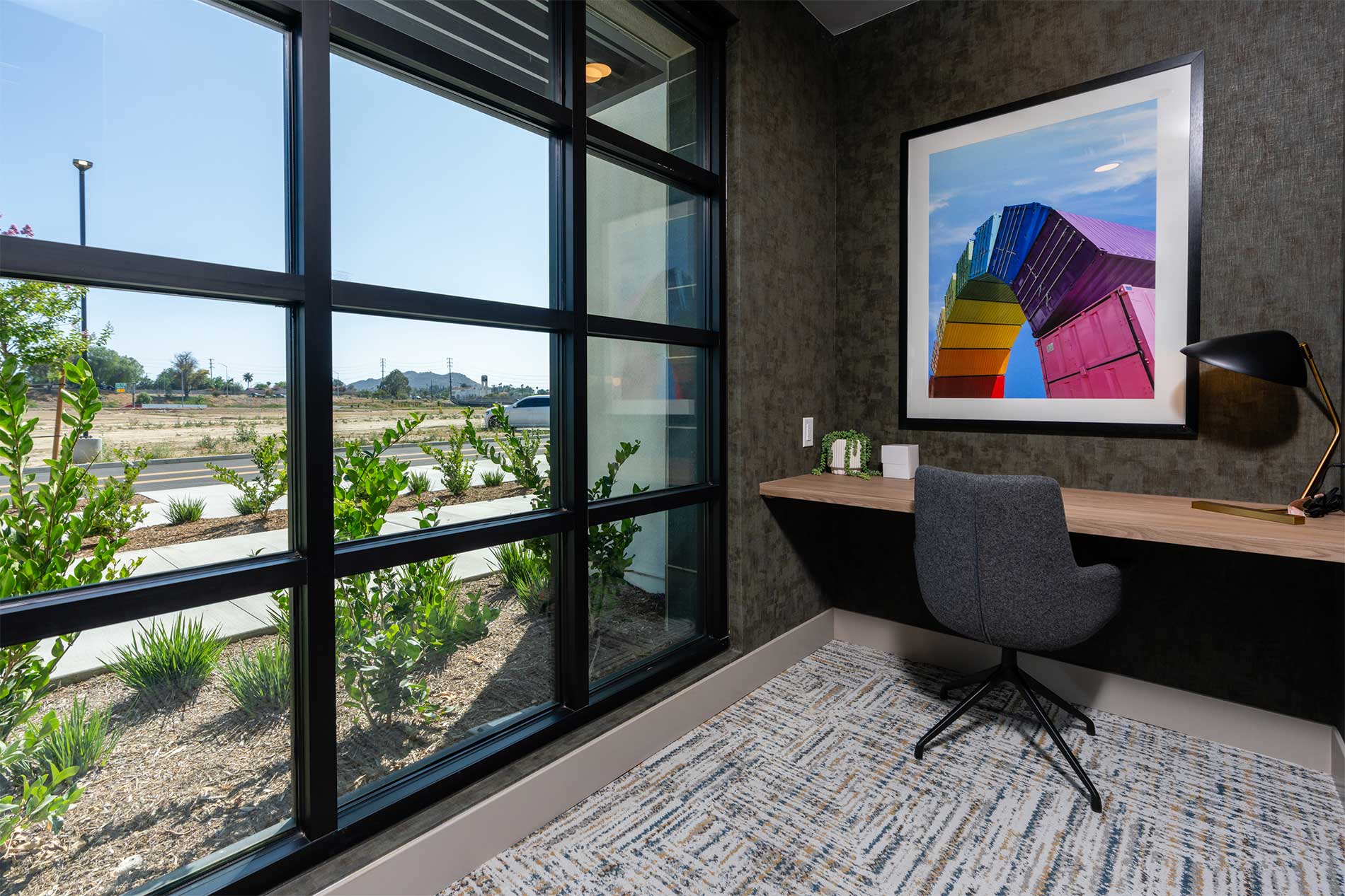 North Grove apartments with a conference room