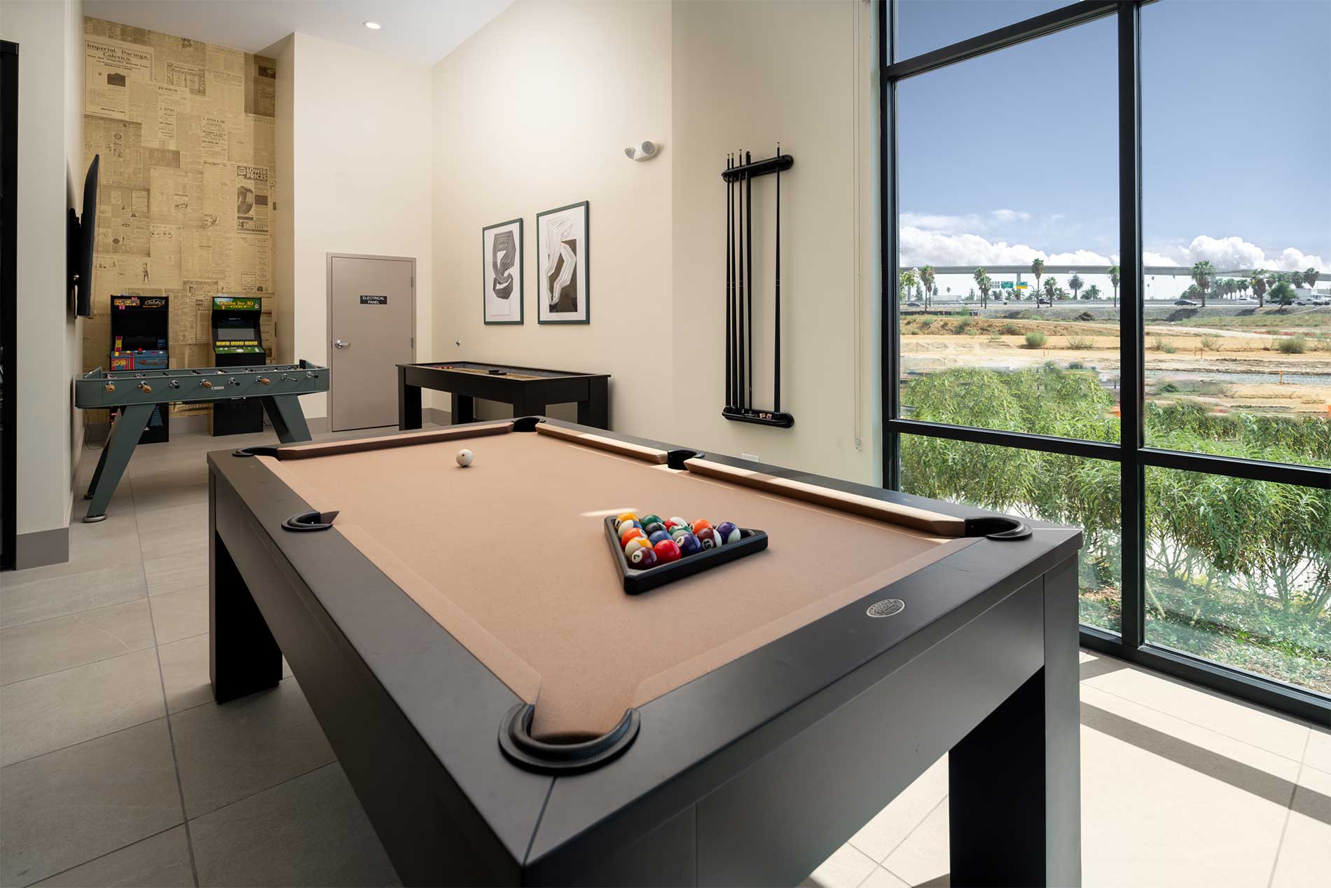 North Grove game room