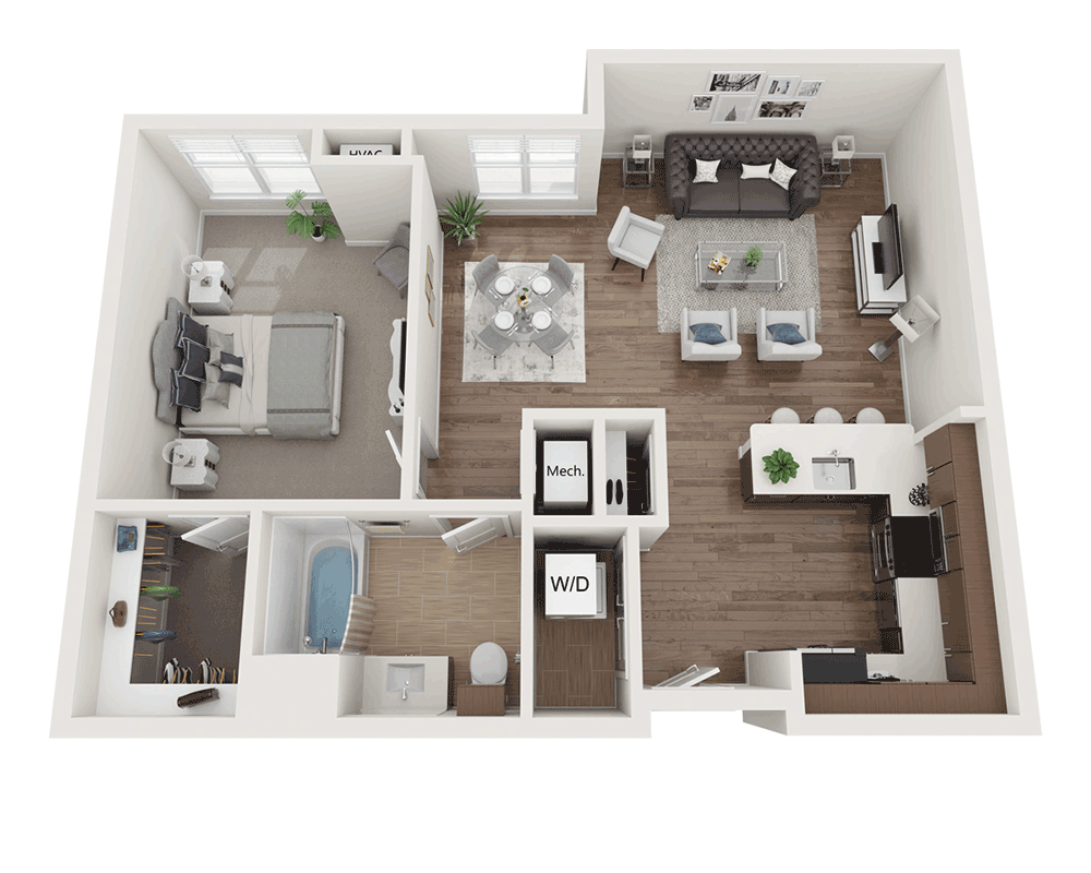One Bedroom A1H