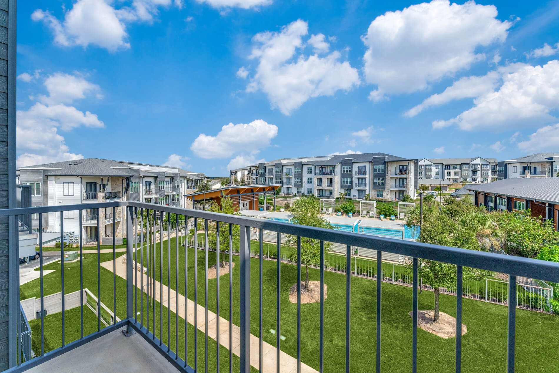 Palo Verde apartment patio