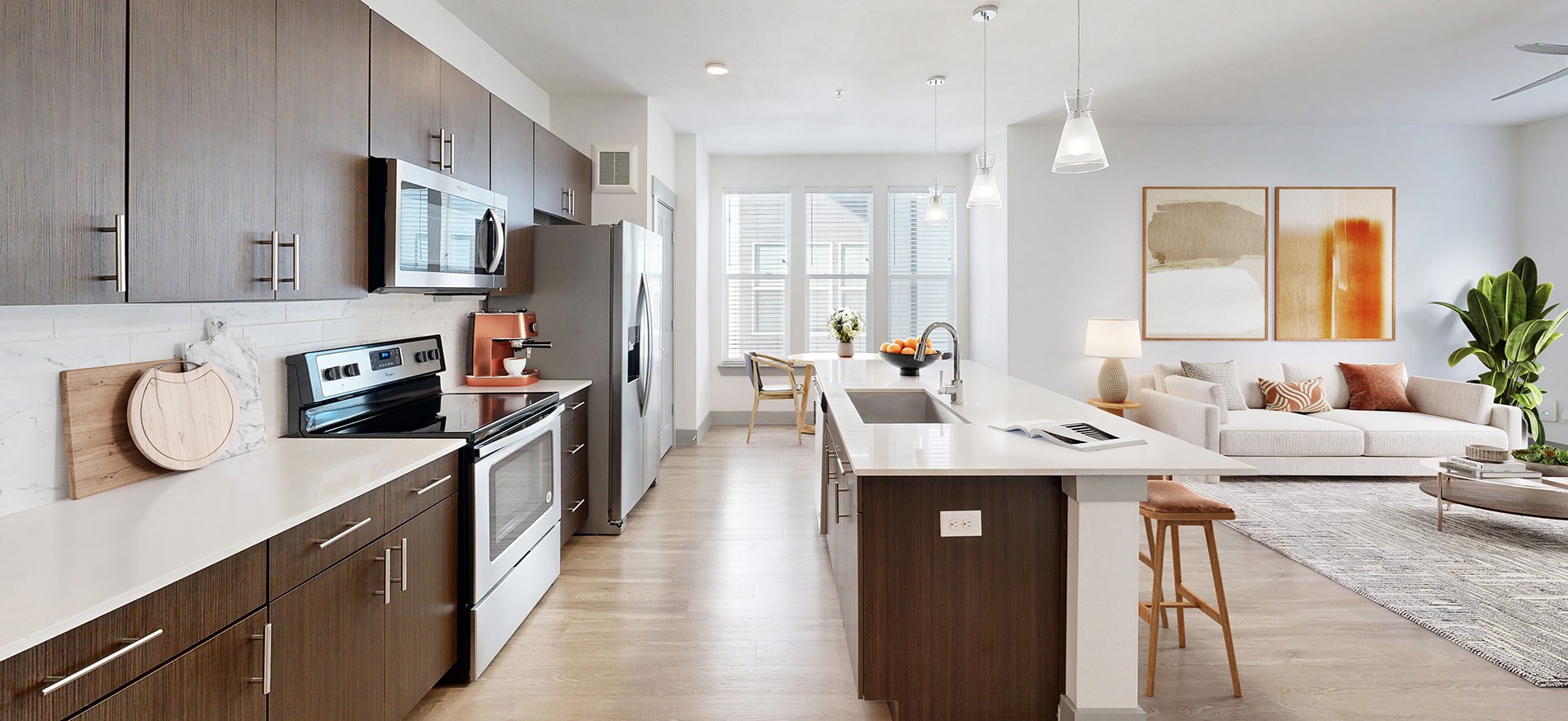 Palo Verde staged kitchen