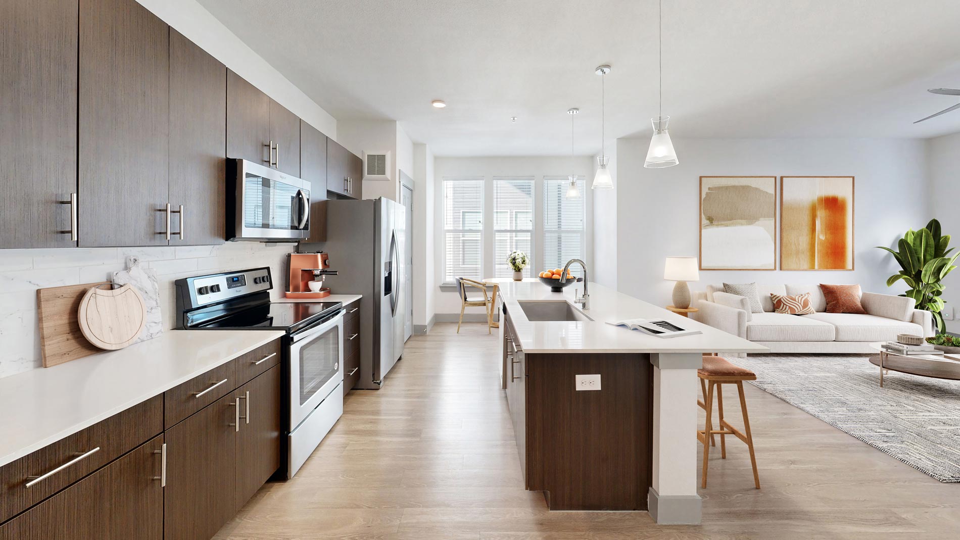 Palo Verde staged kitchen