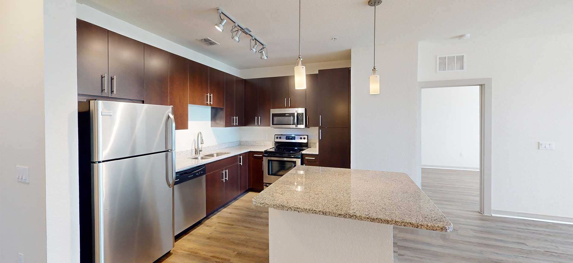 Peridot Palms apartment kitchen