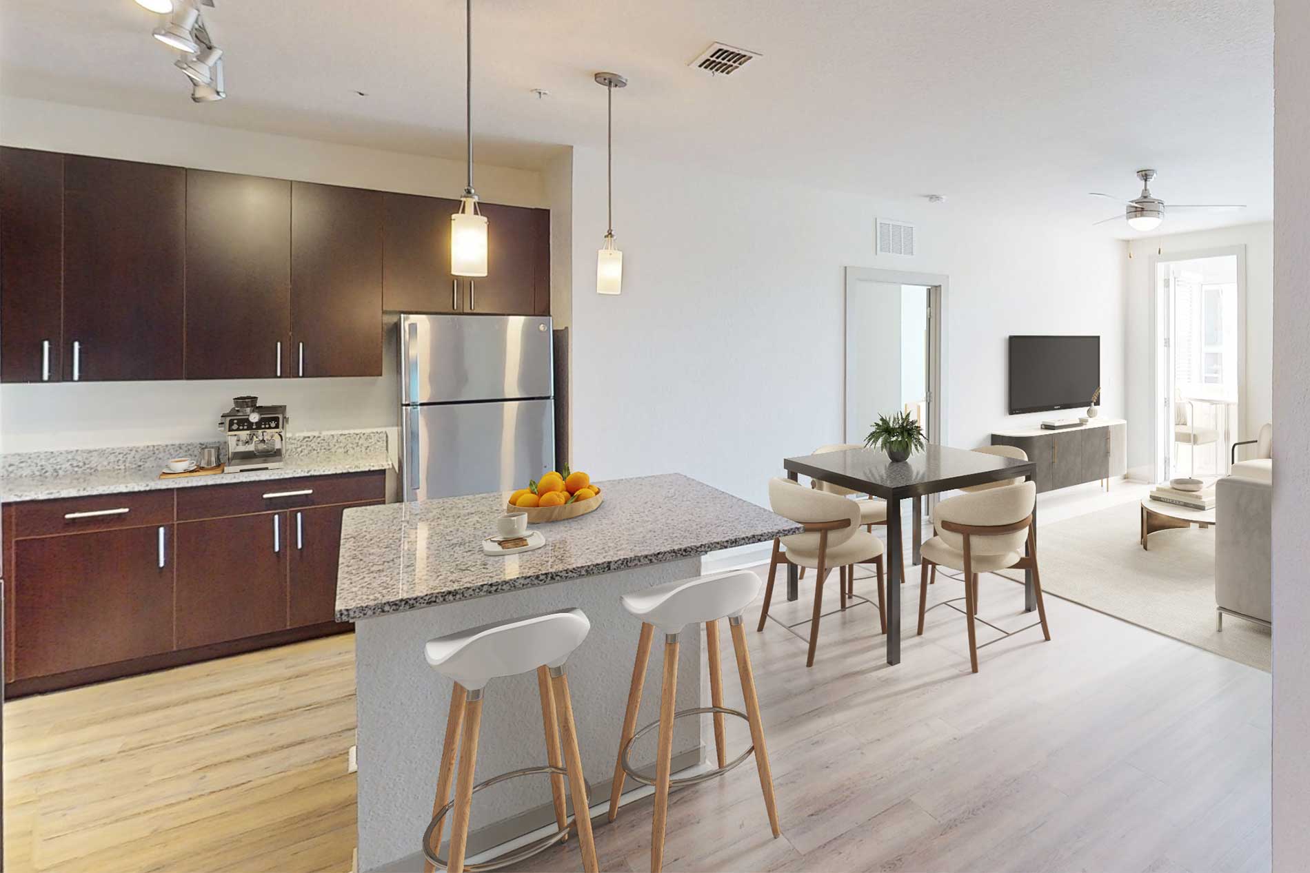 Peridot Palms apartment kitchen
