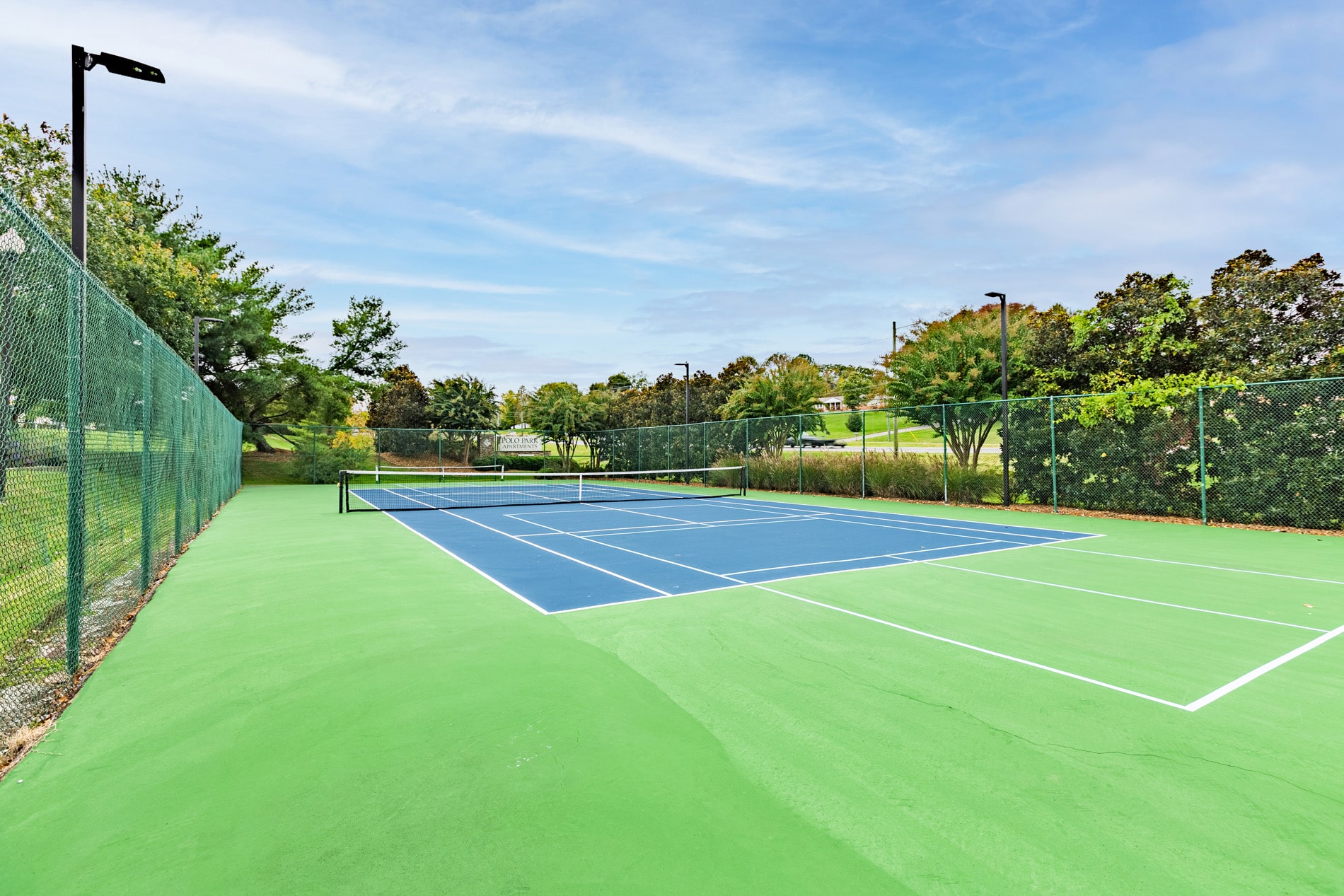 Polo Park tennis court