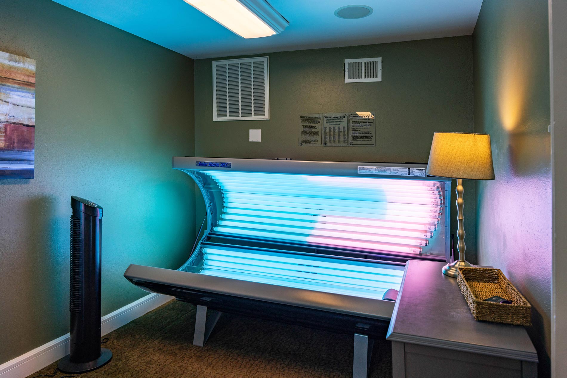 Polo Park tanning bed