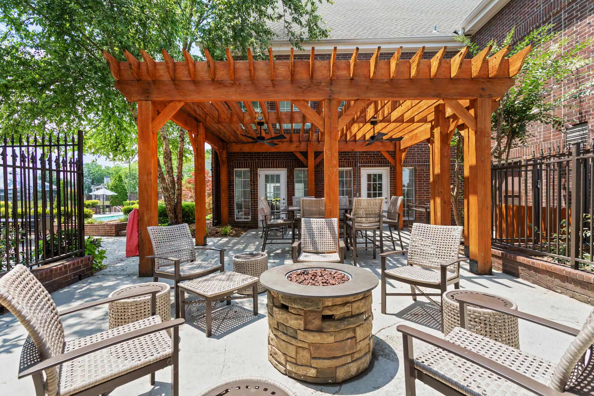 Polo Park grilling area