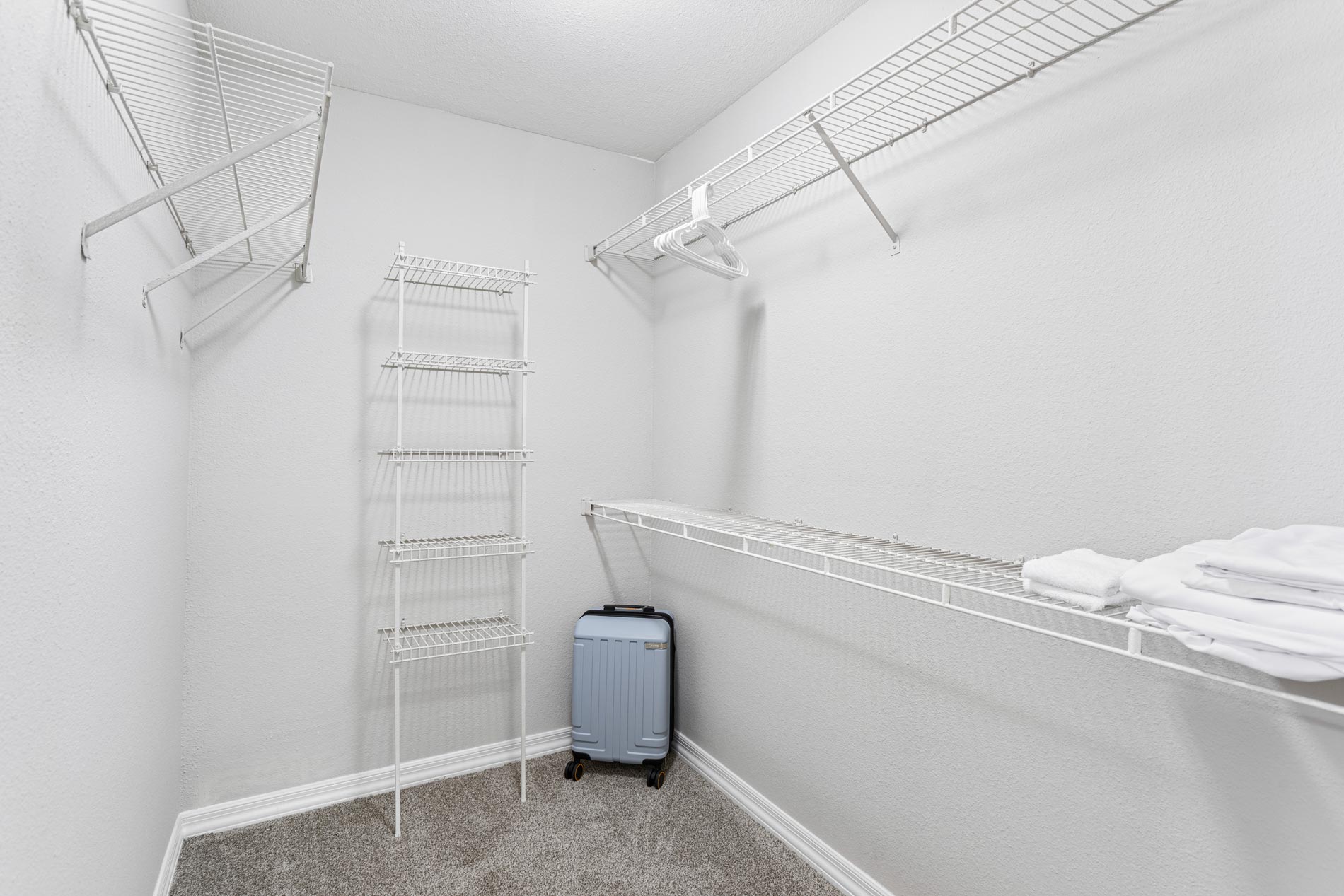 Polo Park staged closet