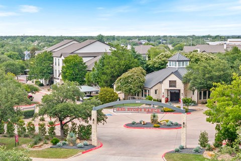 Red Stone Ranch drone building exterior