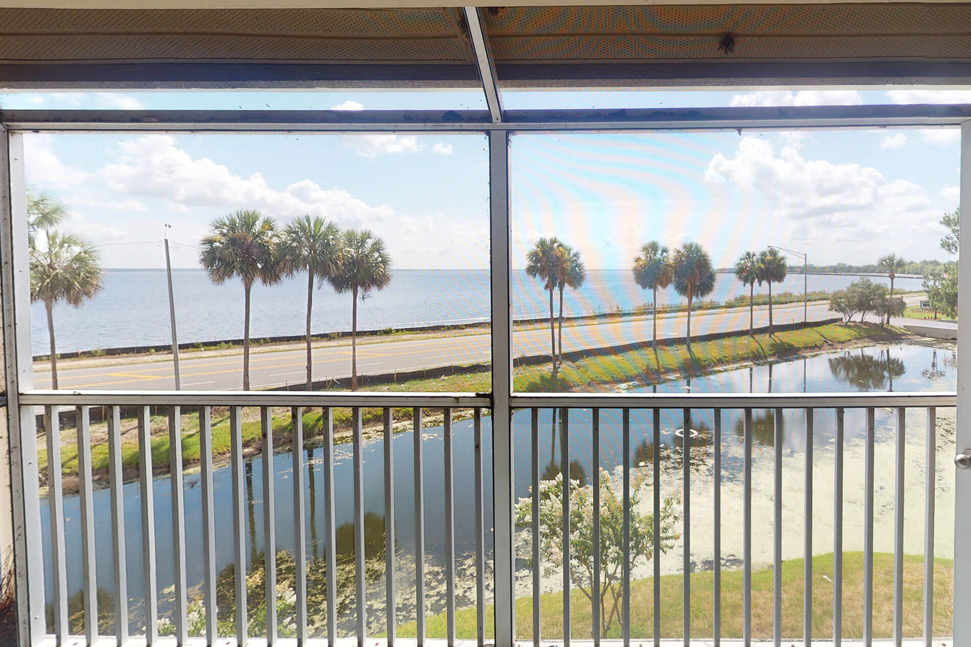 Regatta Shores apartment patio view