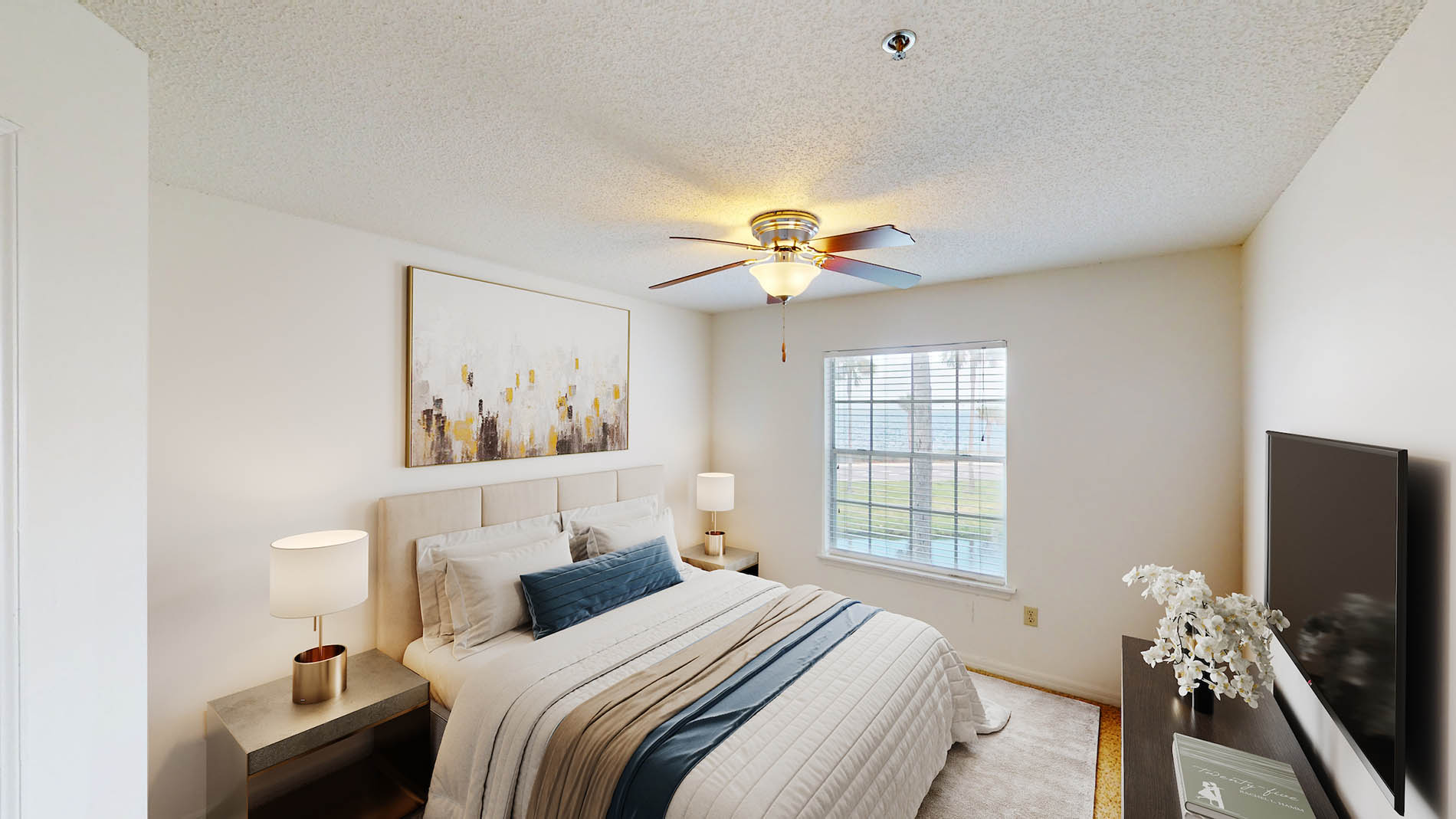 Regatta Shores apartment virtually staged