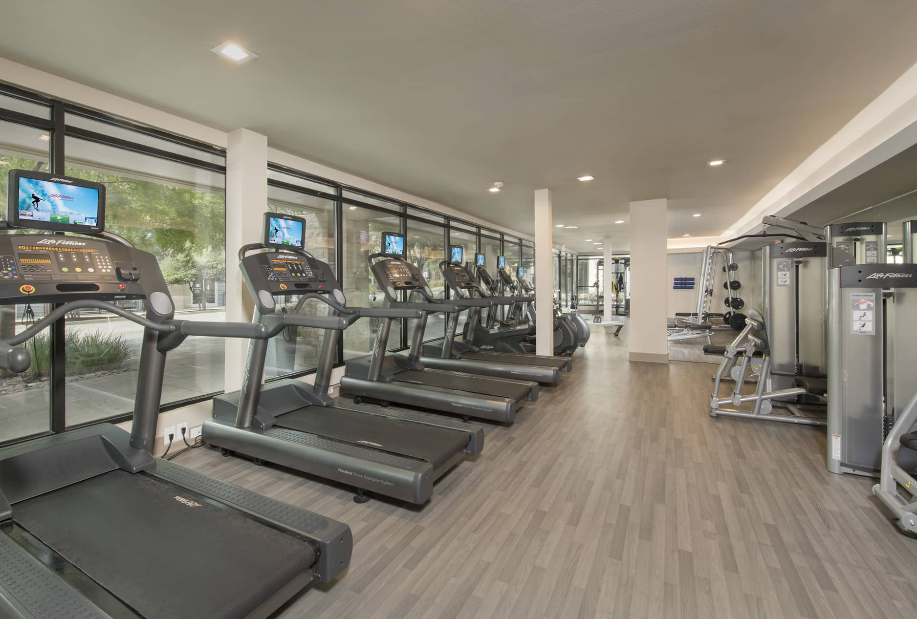 The Residences at the Domain Fitness Center