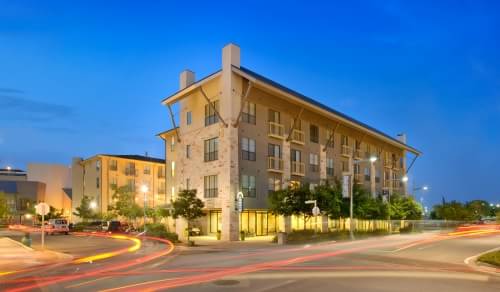 The Residences at the Domain Building Exterior