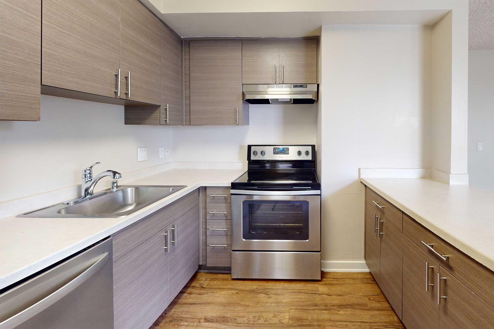 Rosebeach apartment kitchen