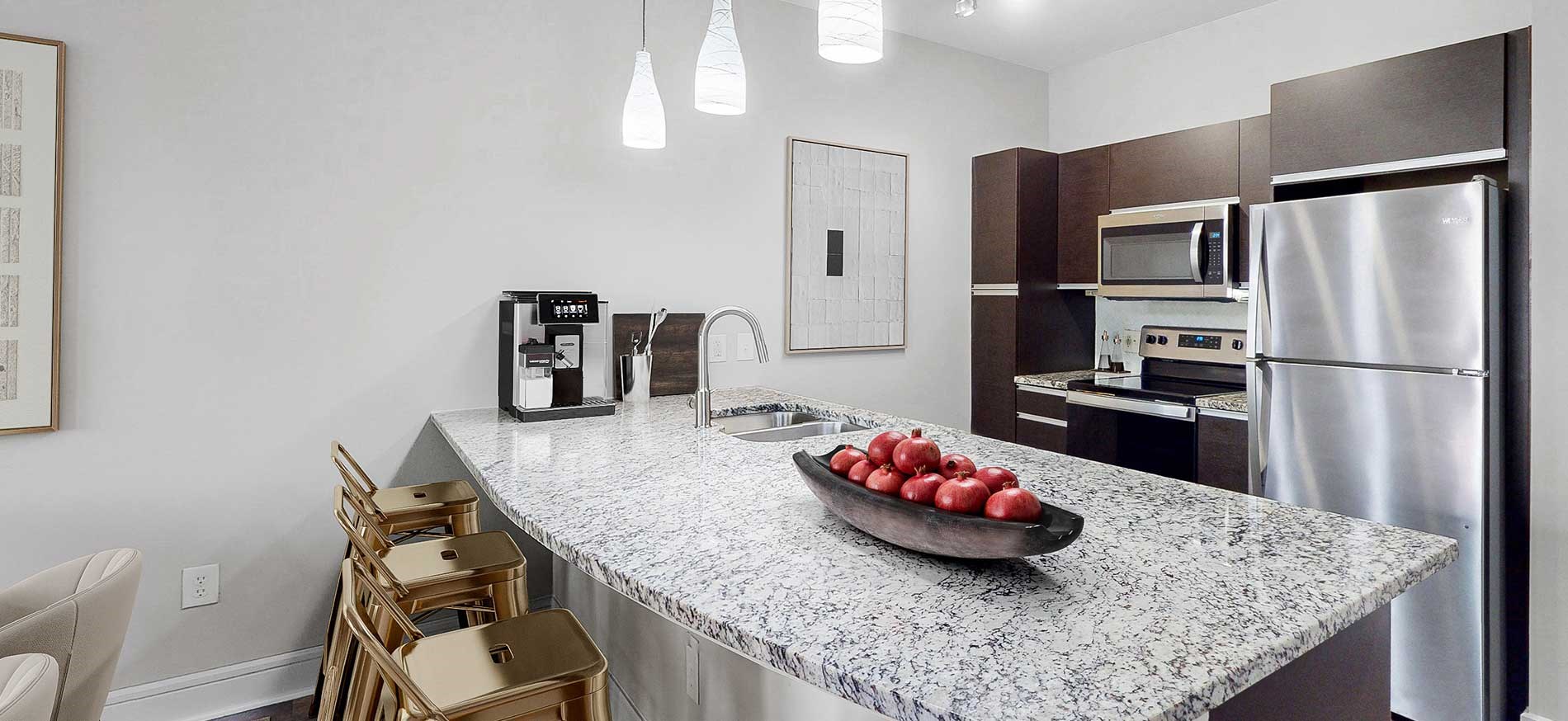 Savoye apartment kitchen