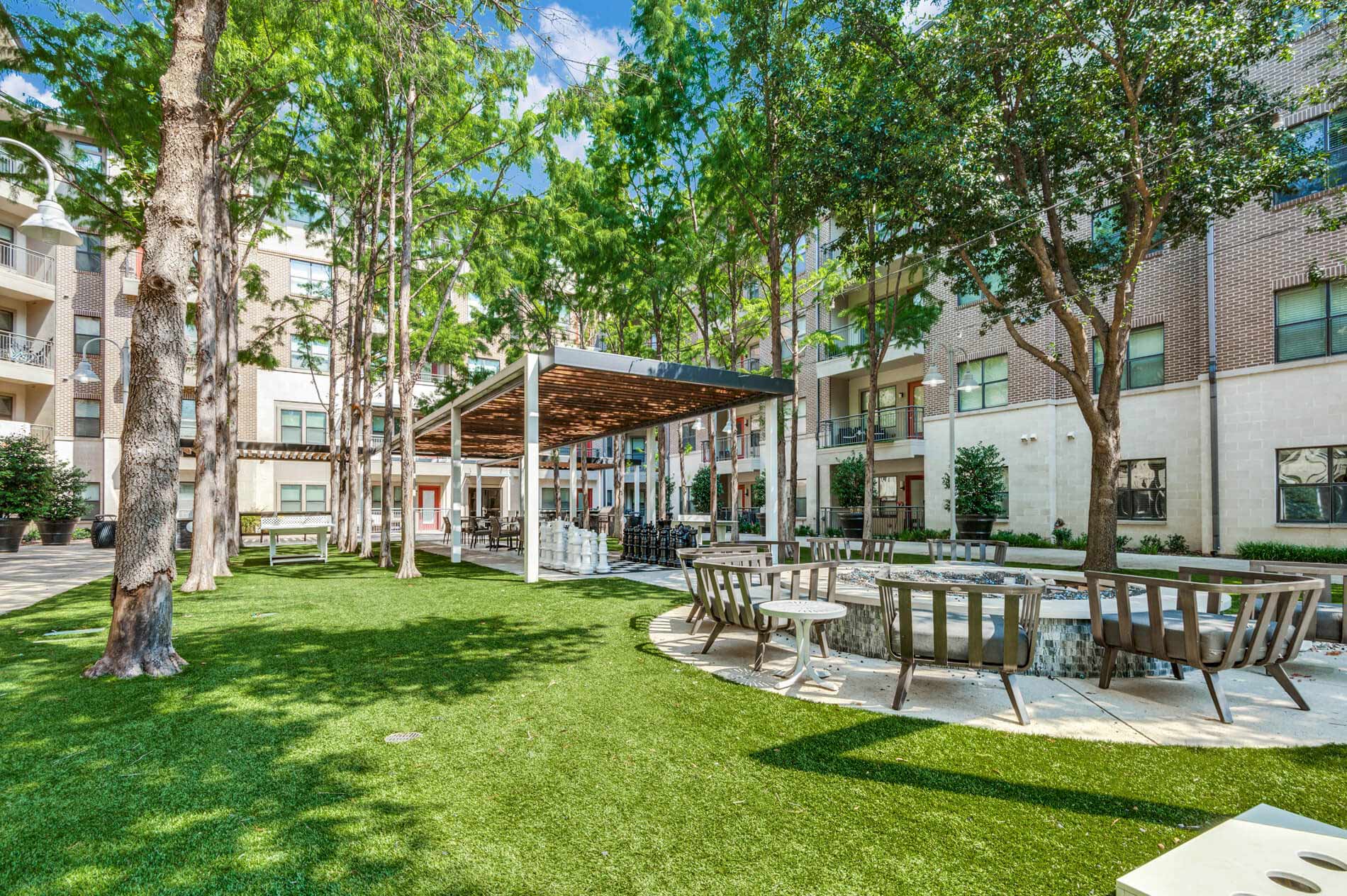 Savoye Courtyard