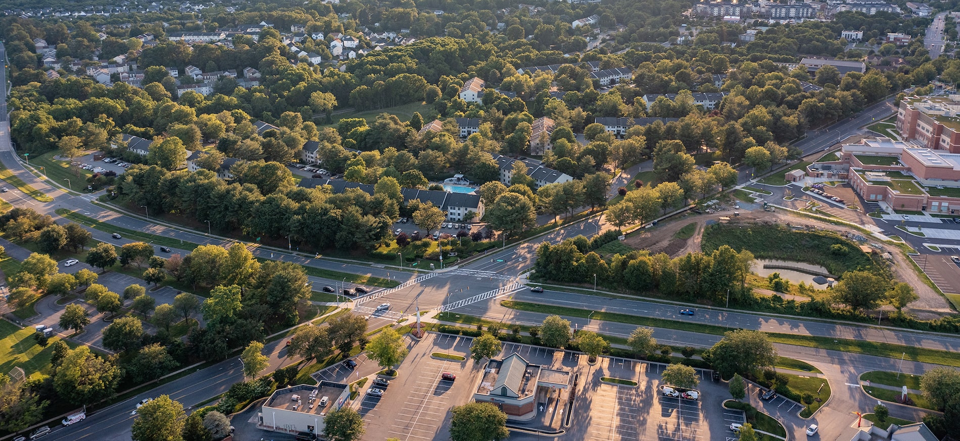 Seneca Place Apartments Aerial