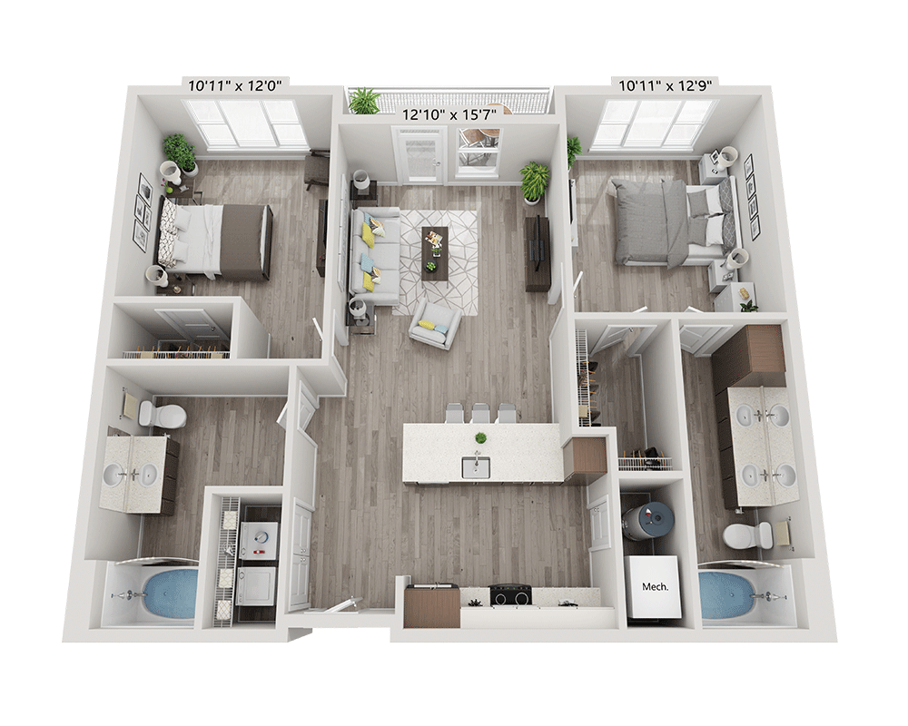 Two Bedroom B2C