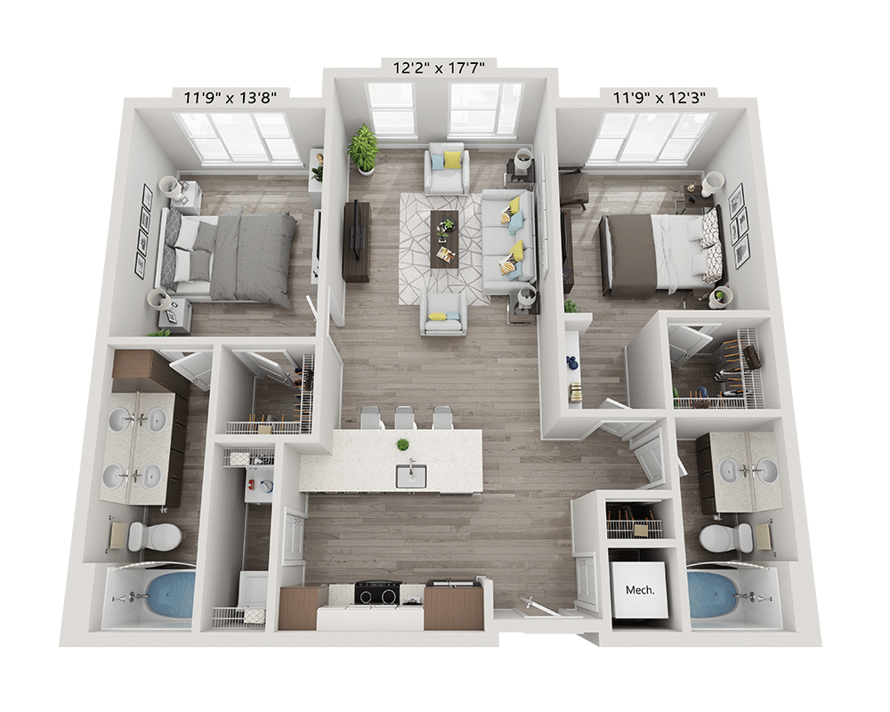 Two Bedroom B2L