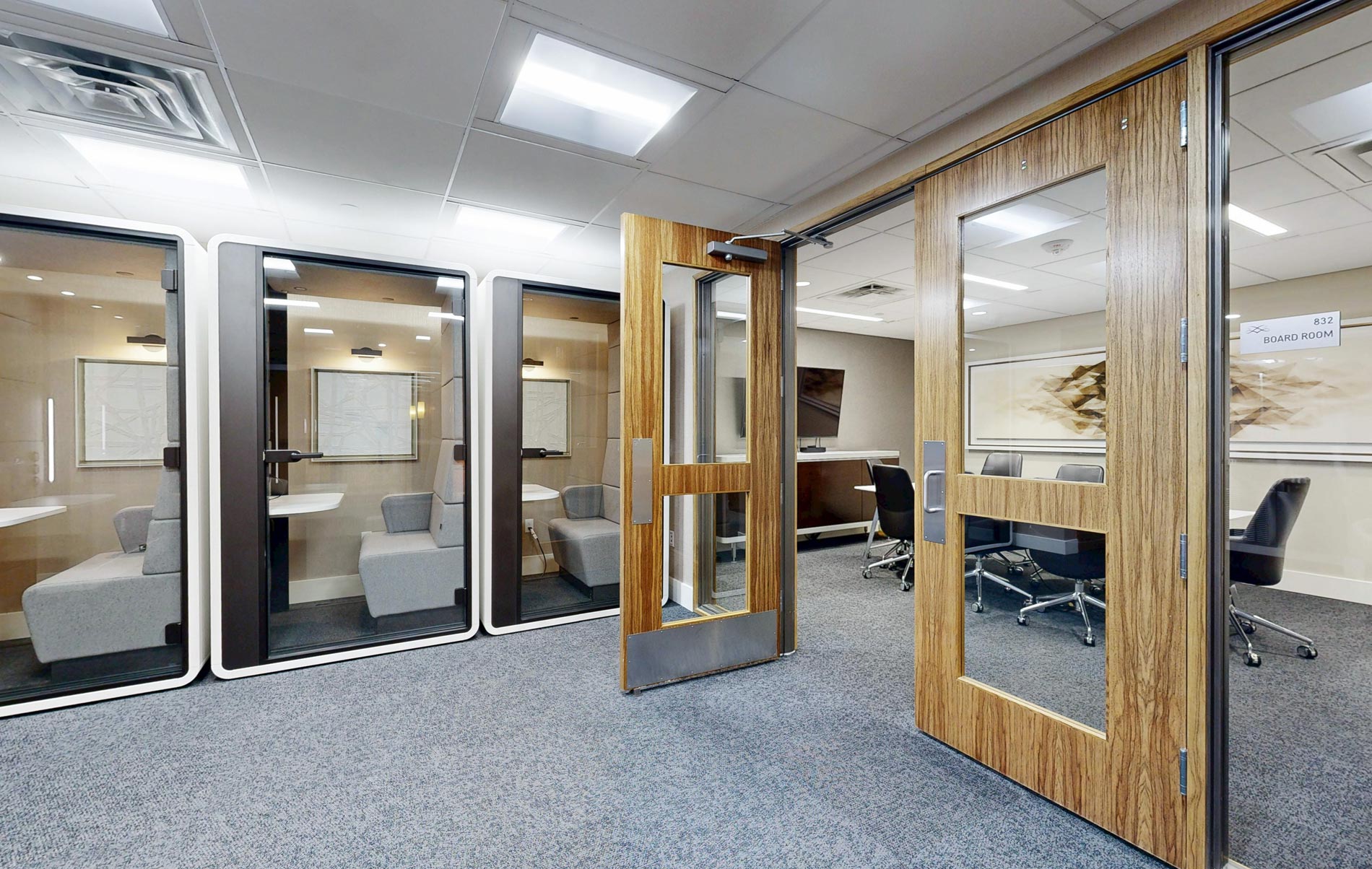 Steele Creek conference lounge