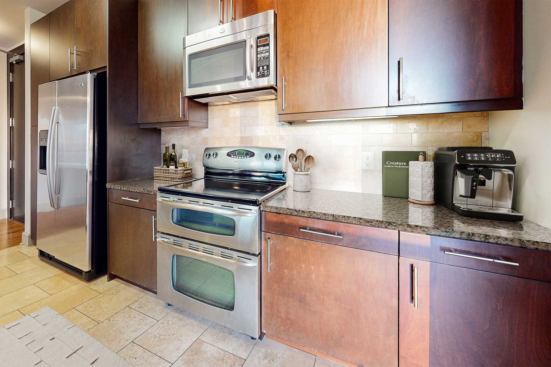 Strata apartment kitchen