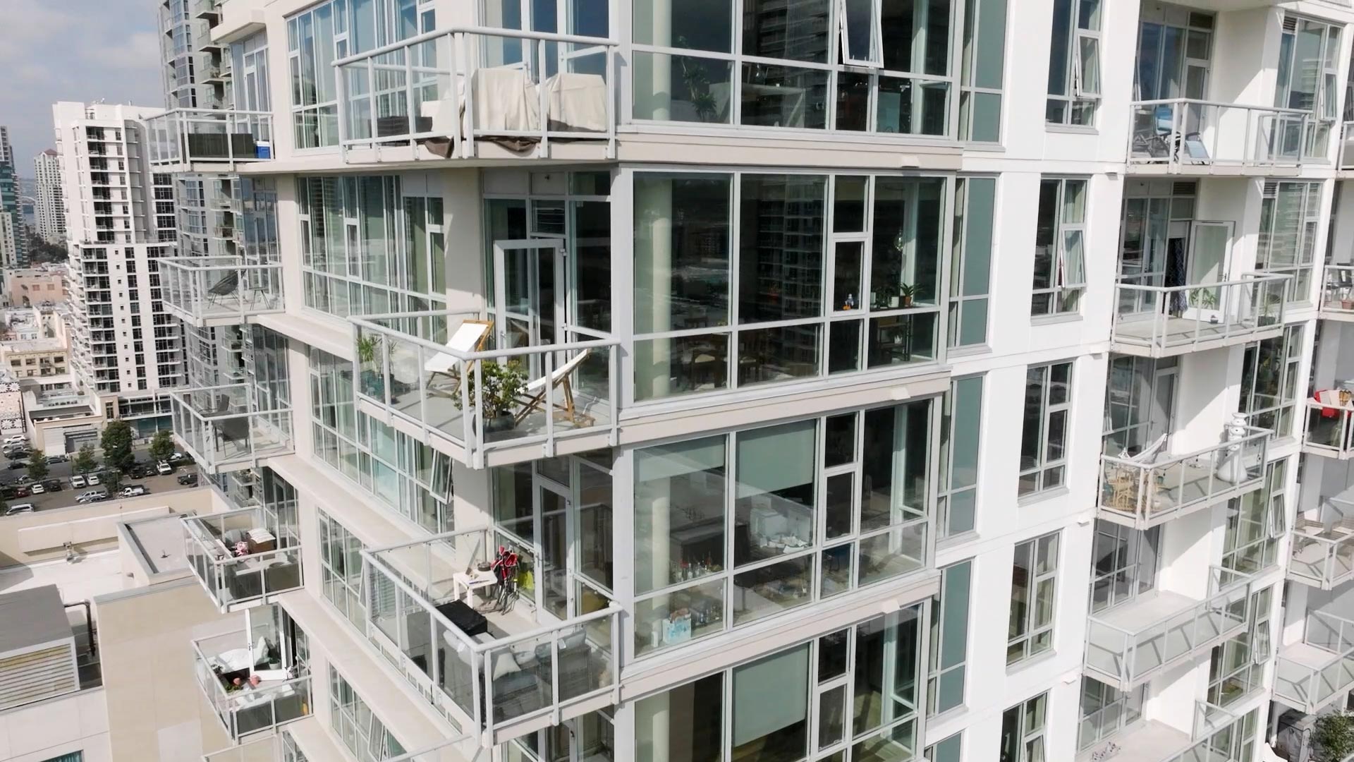 Strata apartments building exterior