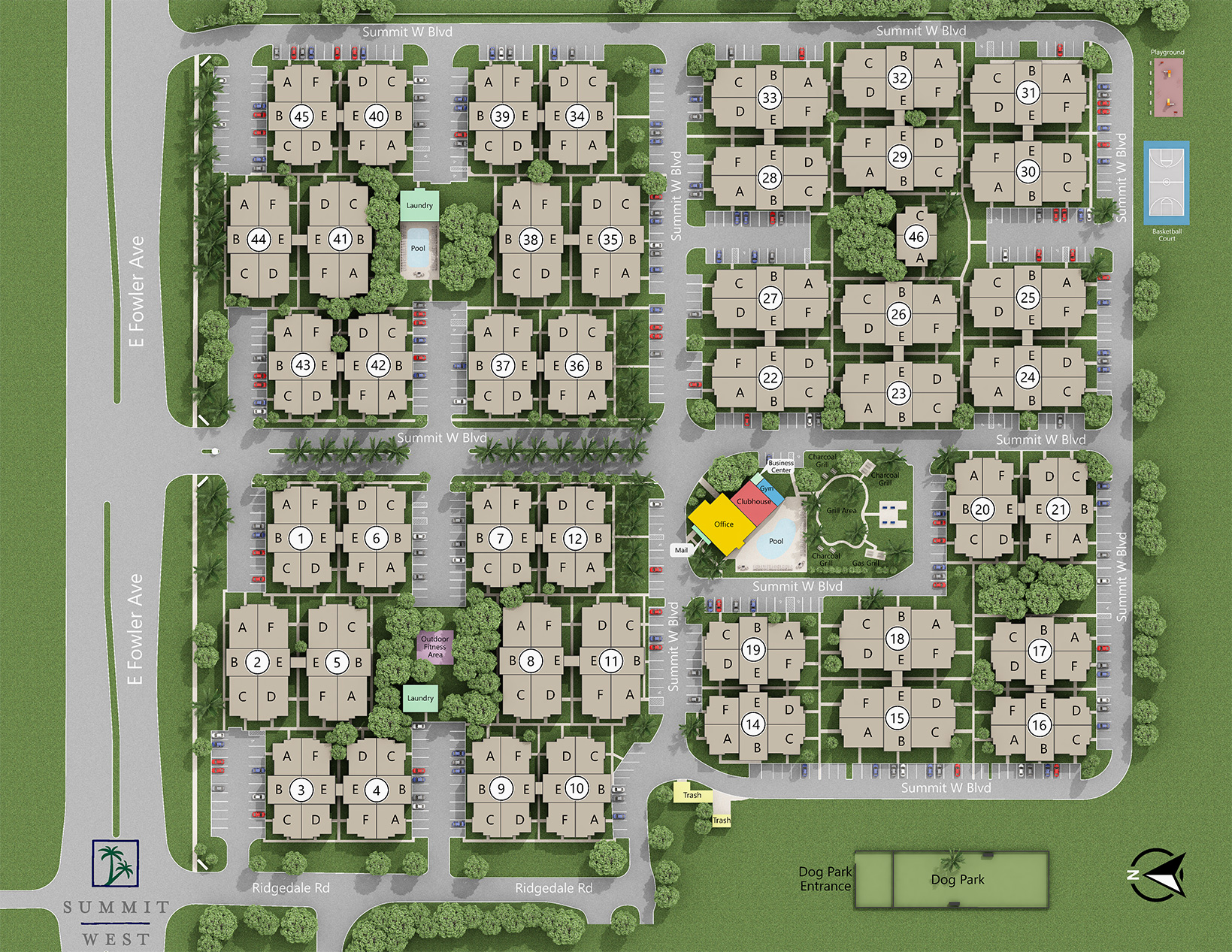 Floor Plans and Pricing for Summit West Tampa FL