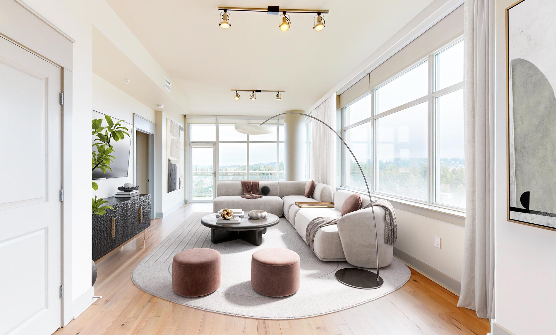 Ten20 Staged living room