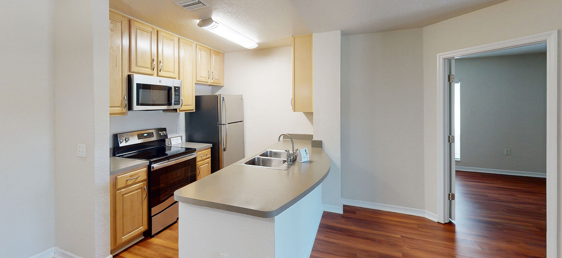 The Breyley apartment kitchen