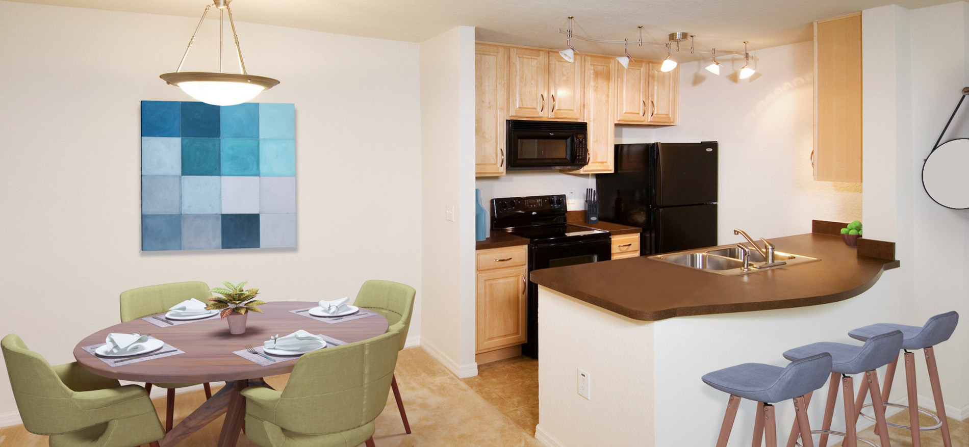 The Breyley Kitchen Dining Room