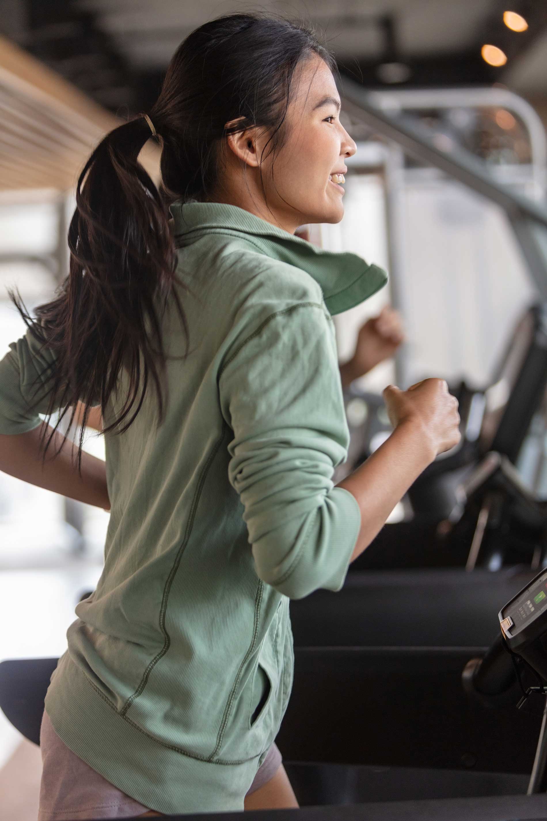 Woman working out