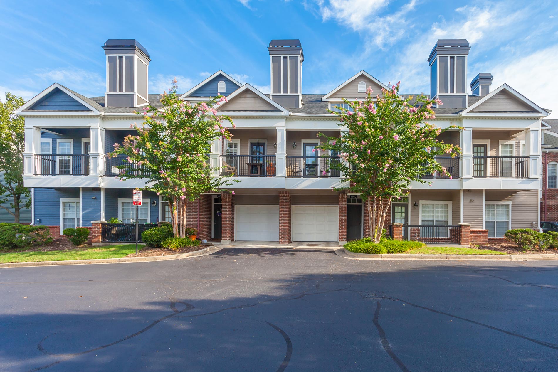 The Carriage Homes at Wyndham community exterior - Glen Allen, VA