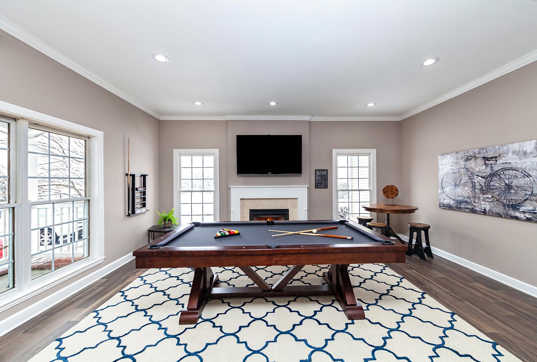 Carriage Homes at Wyndham pool table