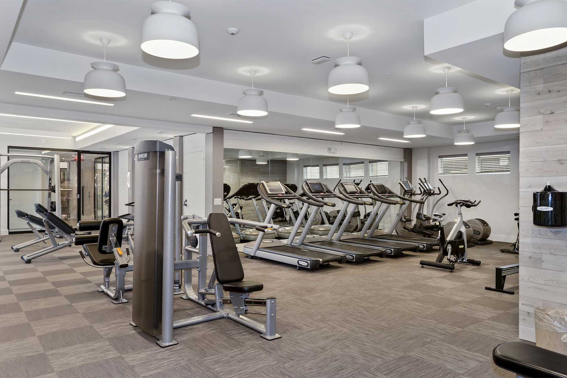 The Enclave at Potomac Club fitness center