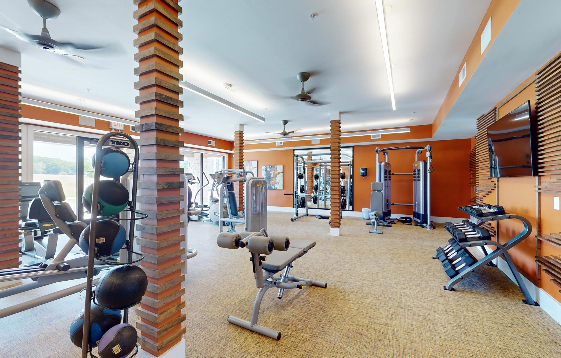 Flats at Palisades fitness center