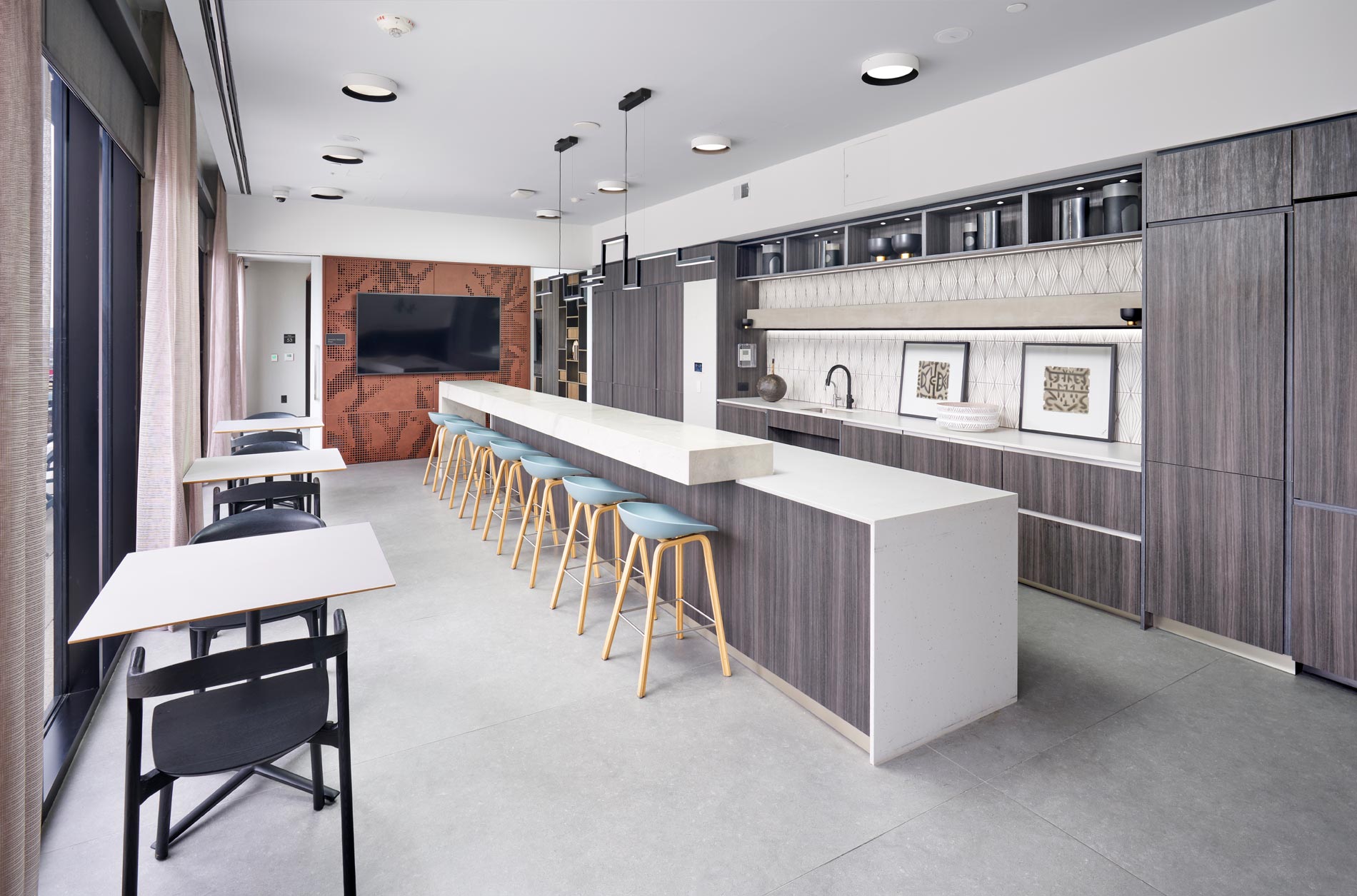 The MO penthouse kitchen