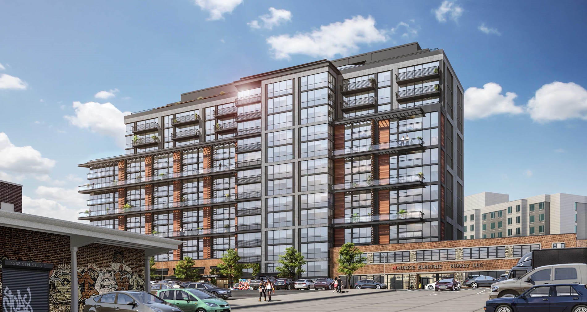 The MO exterior rendering