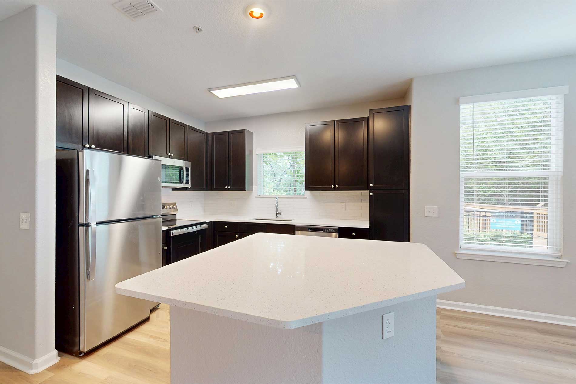 The Preserve at Gateway apartment kitchen