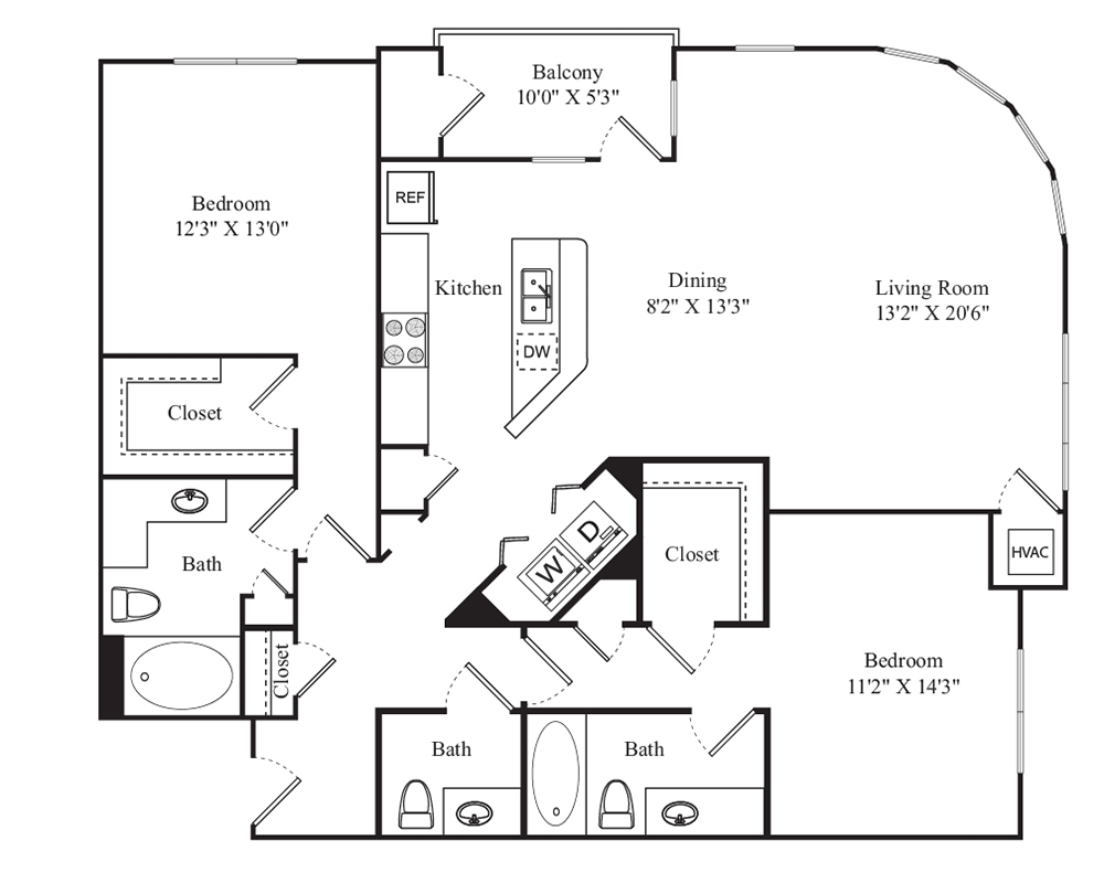 Two Bedroom B2.5A