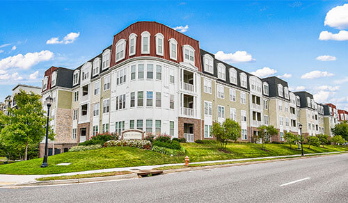 Quarters at Towson town center exterior