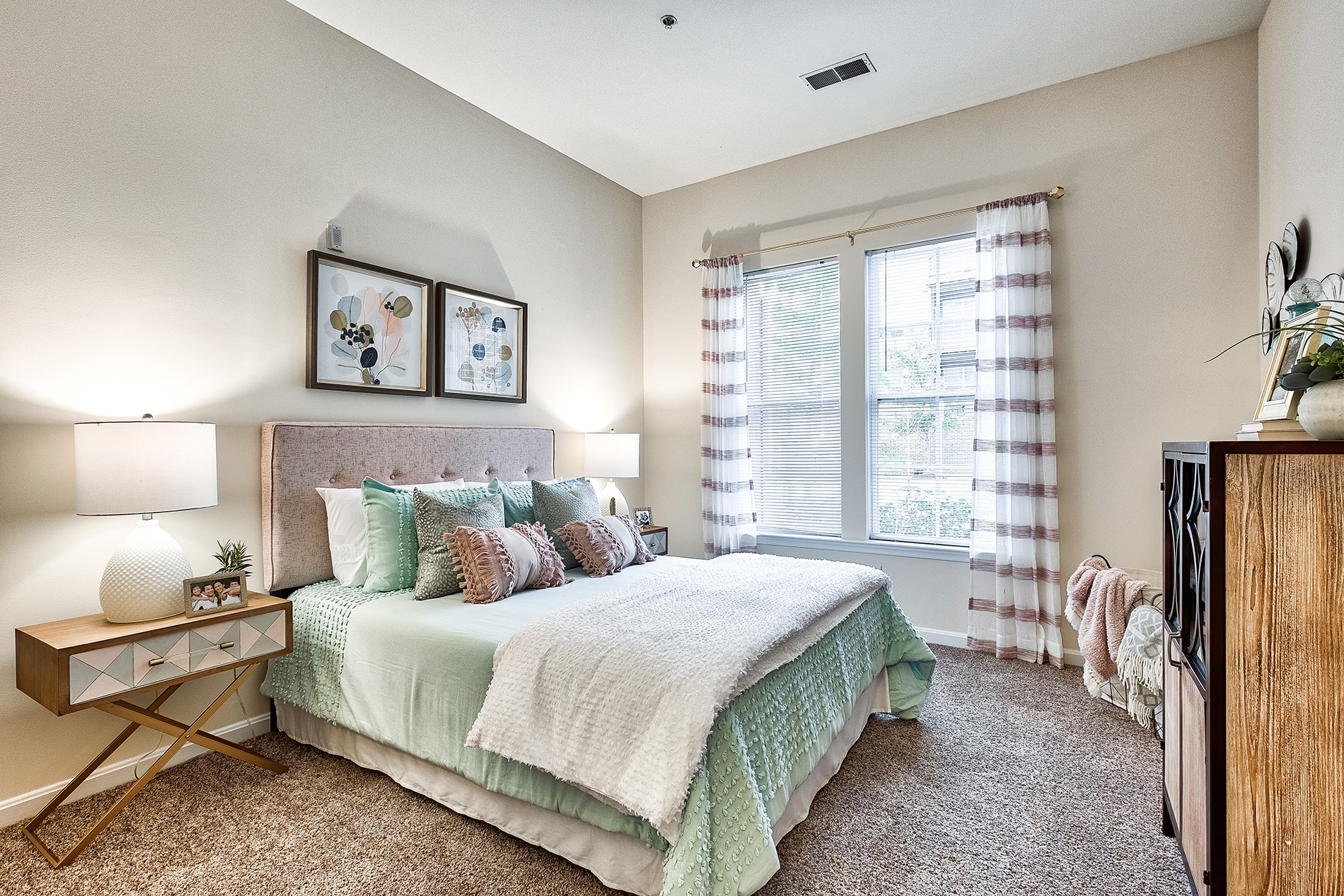 Quarters at Towson bedroom interior