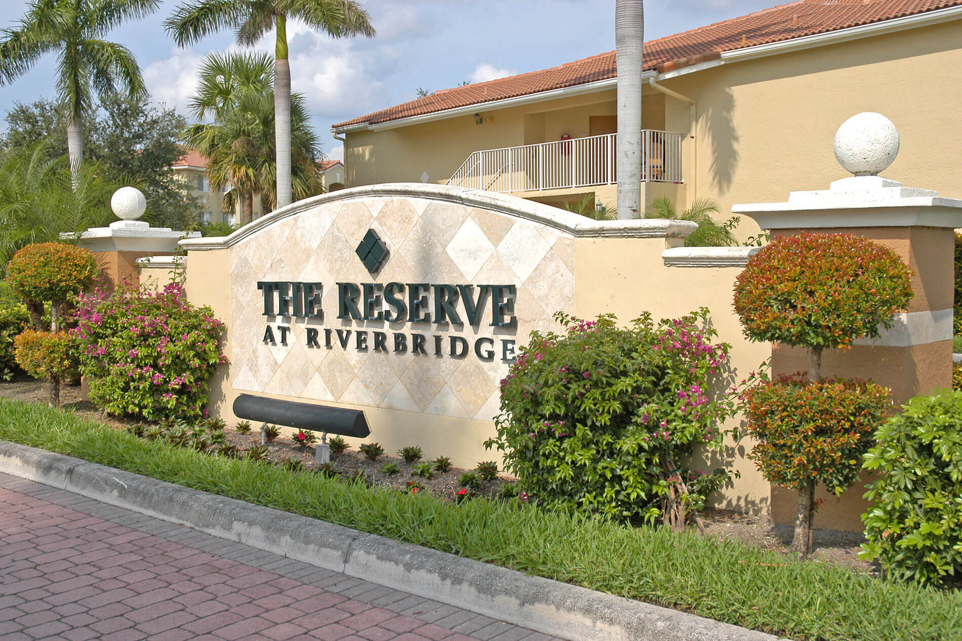 The Reserve and The Park at Riverbridge outdoor sign