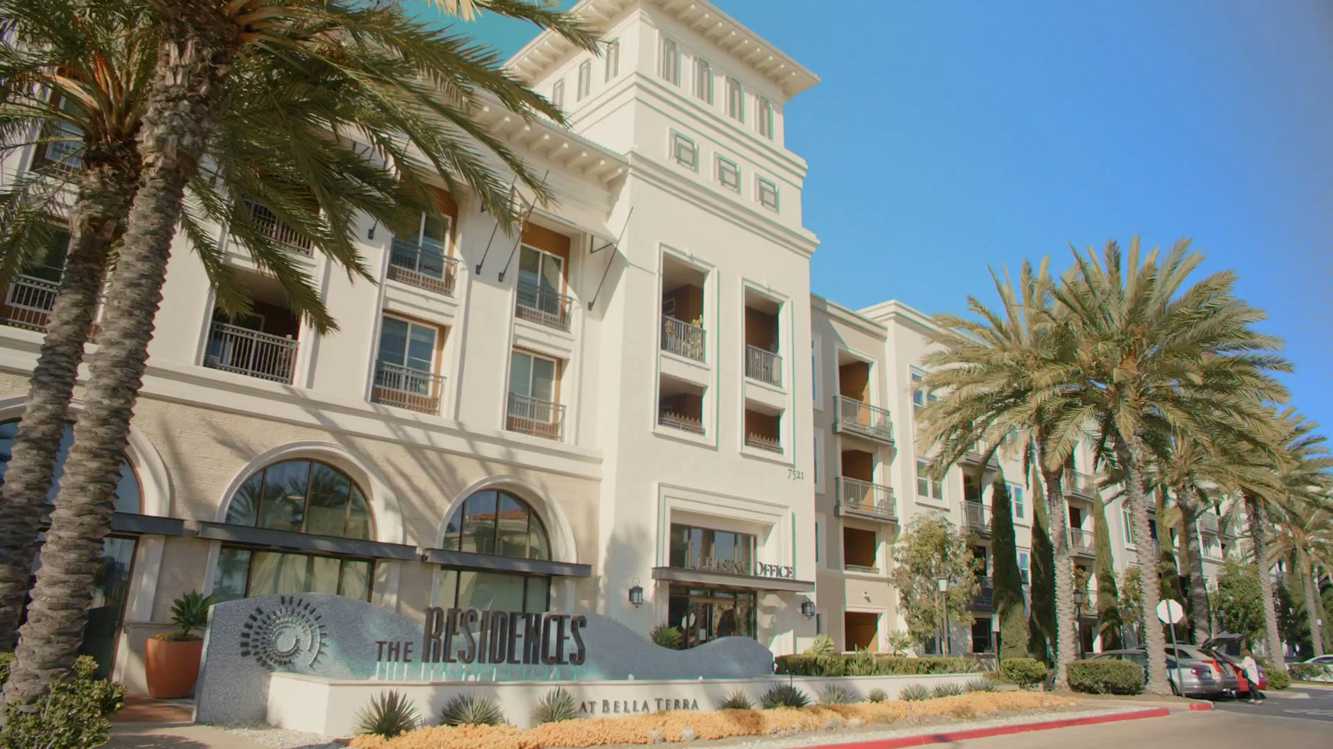 Residences at Bella Terra apartments in the Huntington Beach neighborhood of Orange County