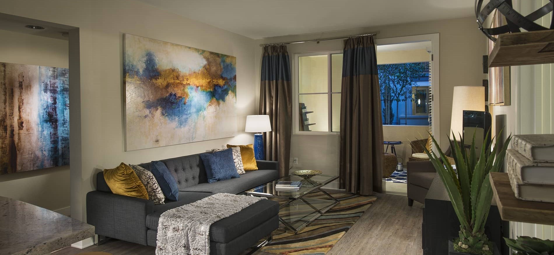 The Residences at Bella Terra Living Room