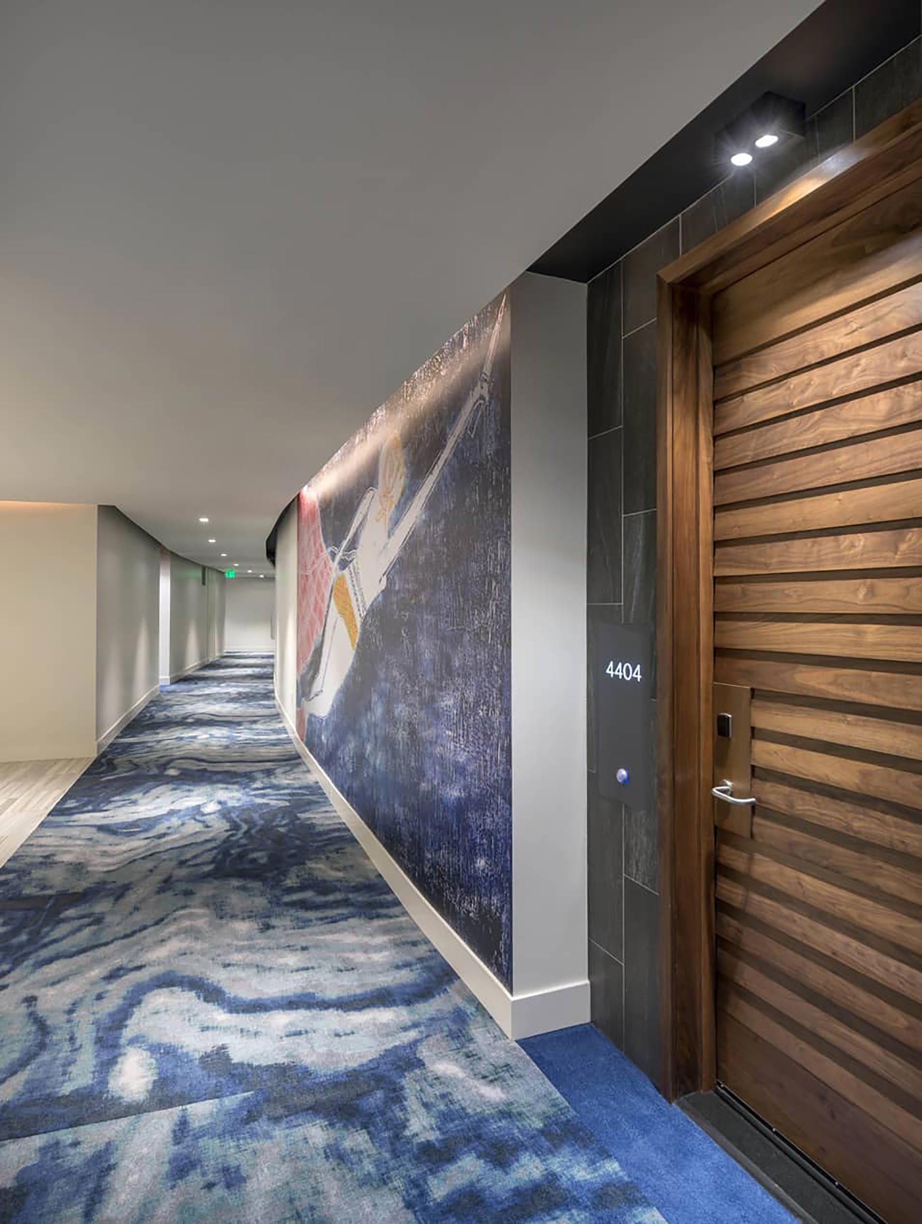 The Residences at Pacific City Hallway